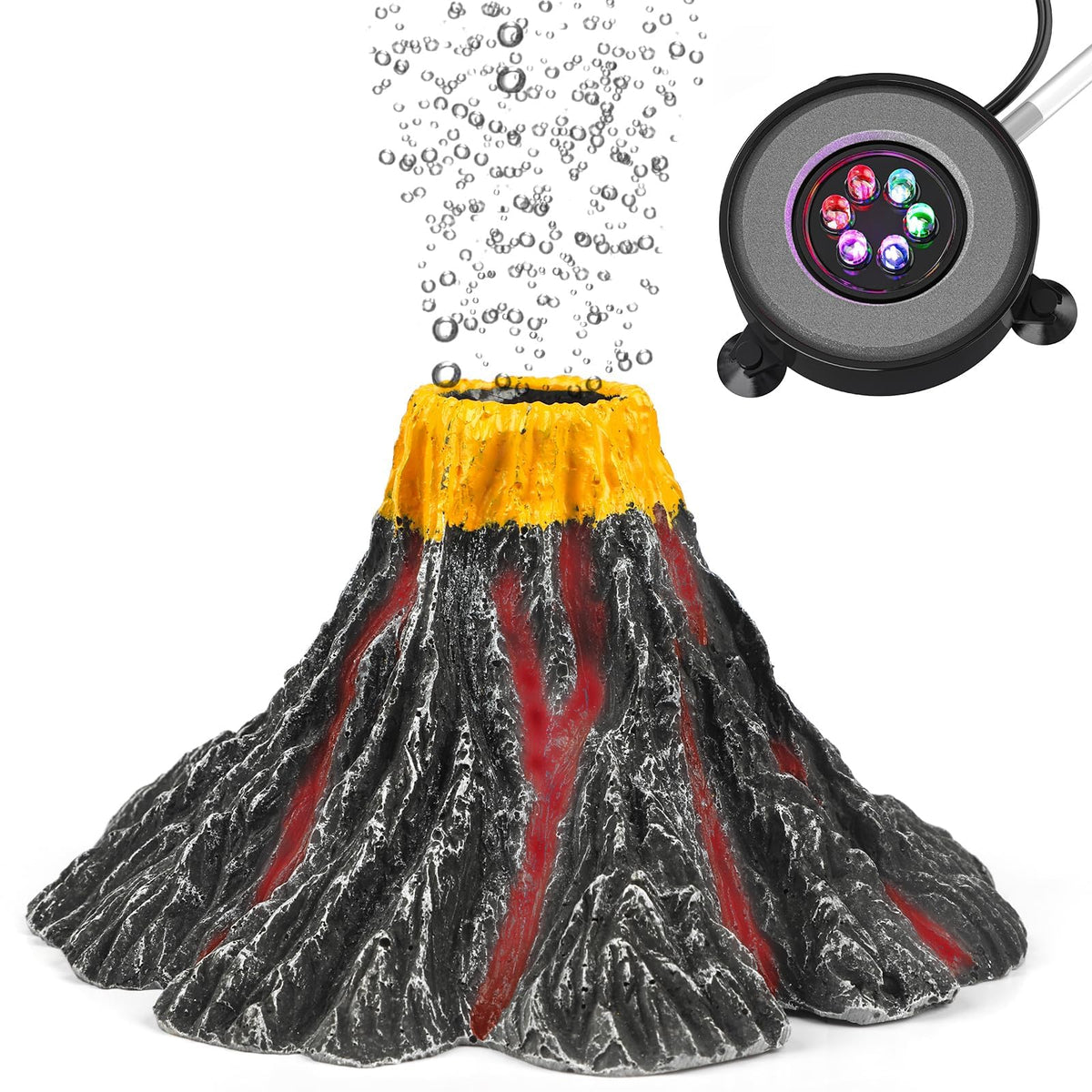 Uniclife volcan face avant montrant forme réaliste et impact visuel
