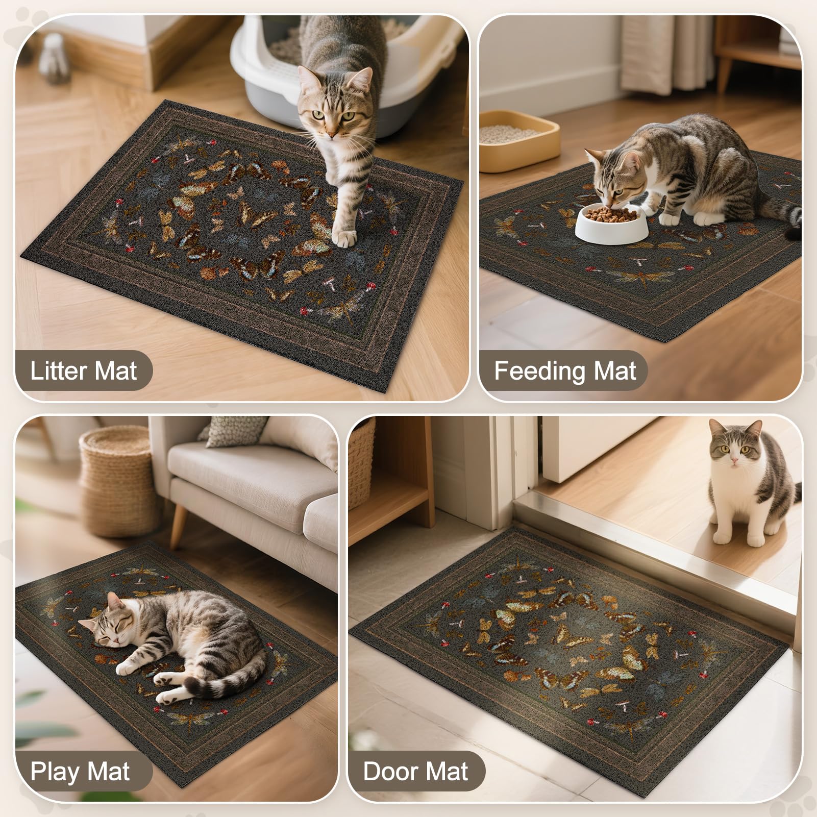 Unicorn Catcher tapis sous gamelles protection du sol et déco