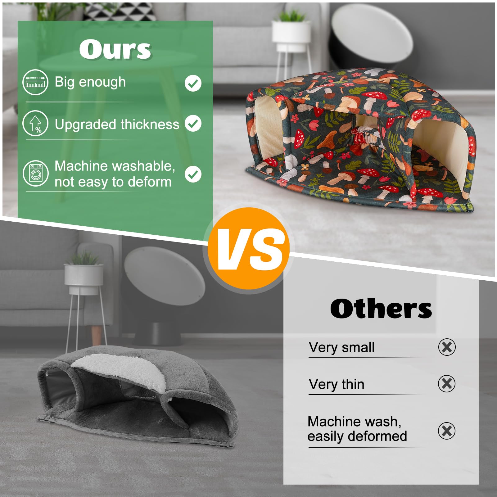 Unicorn Catcher comparaison taille avec règle pour choix adapté