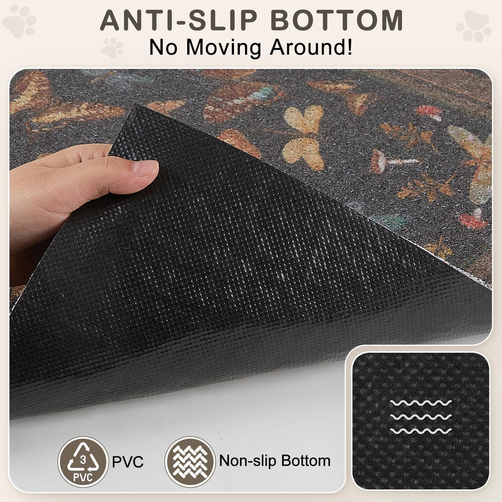 Unicorn Catcher chat marchant sur tapis réduit la dispersion