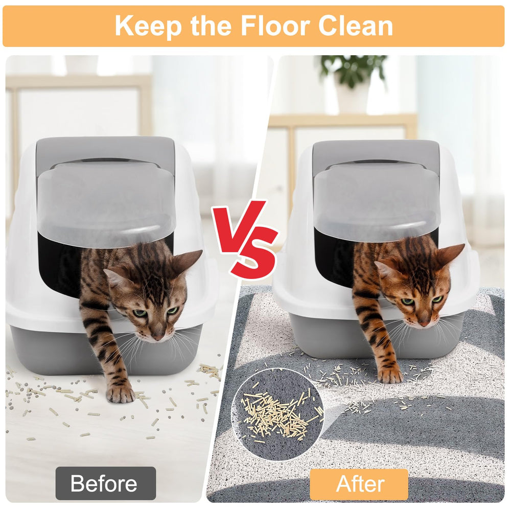 Unicorn Catcher tapis en usage chat réduit propagation de litière