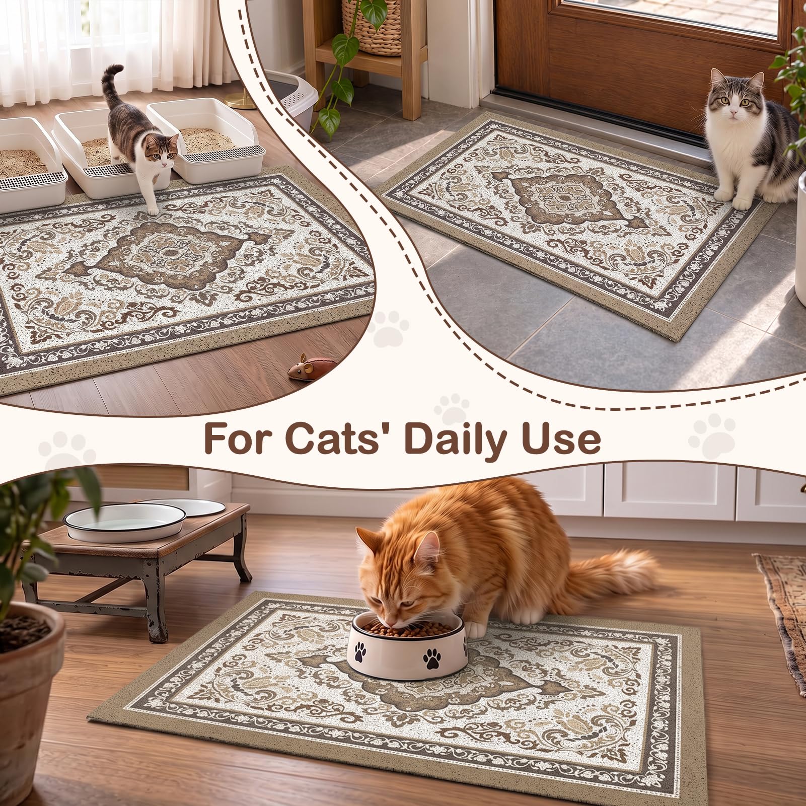Unicorn Catcher tapis dans cuisine décor maintien propreté élégante