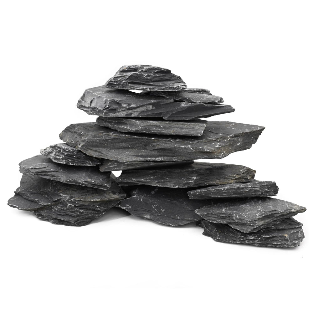 Unocho ardoise gros plan texture, montre couches naturelles pour hardscape réaliste