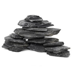 Unocho ardoise gros plan texture, montre couches naturelles pour hardscape réaliste