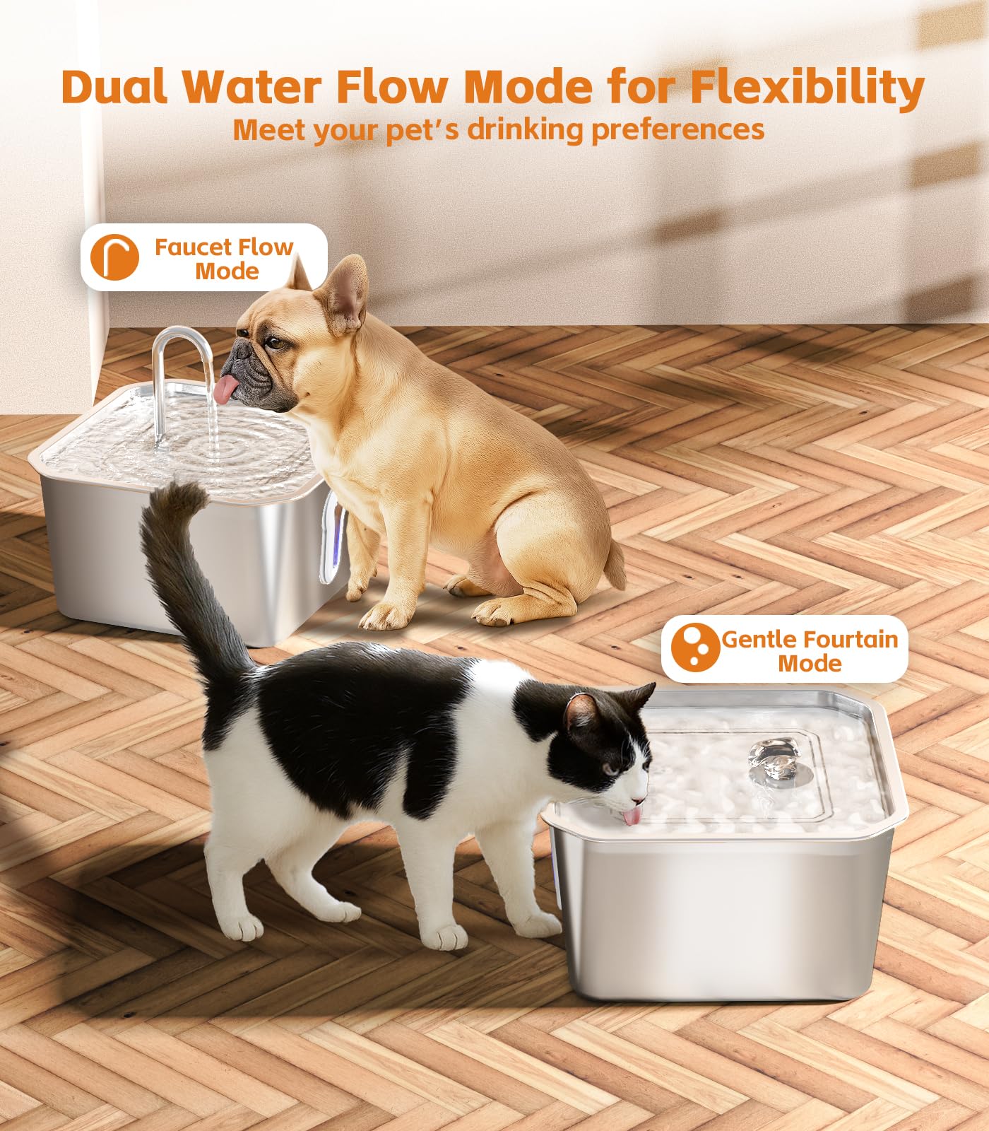 UPAWPIA fenêtre LED indiquant le niveau d'eau pratique et visible