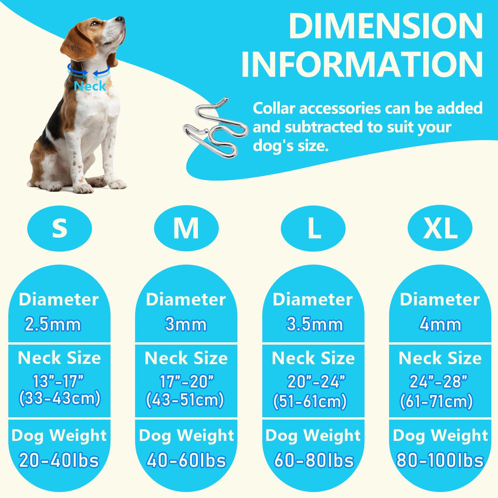 UPDOPEF comparaison taille avec main pour visualiser l’échelle du collier