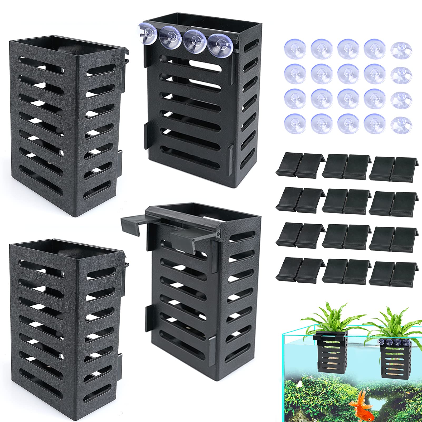 Uprony porte-plantes vue avant montrant design compact et rangement facile