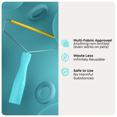Uproot Clean Pro détail des poils collectés illustrant l'efficacité de ramassage