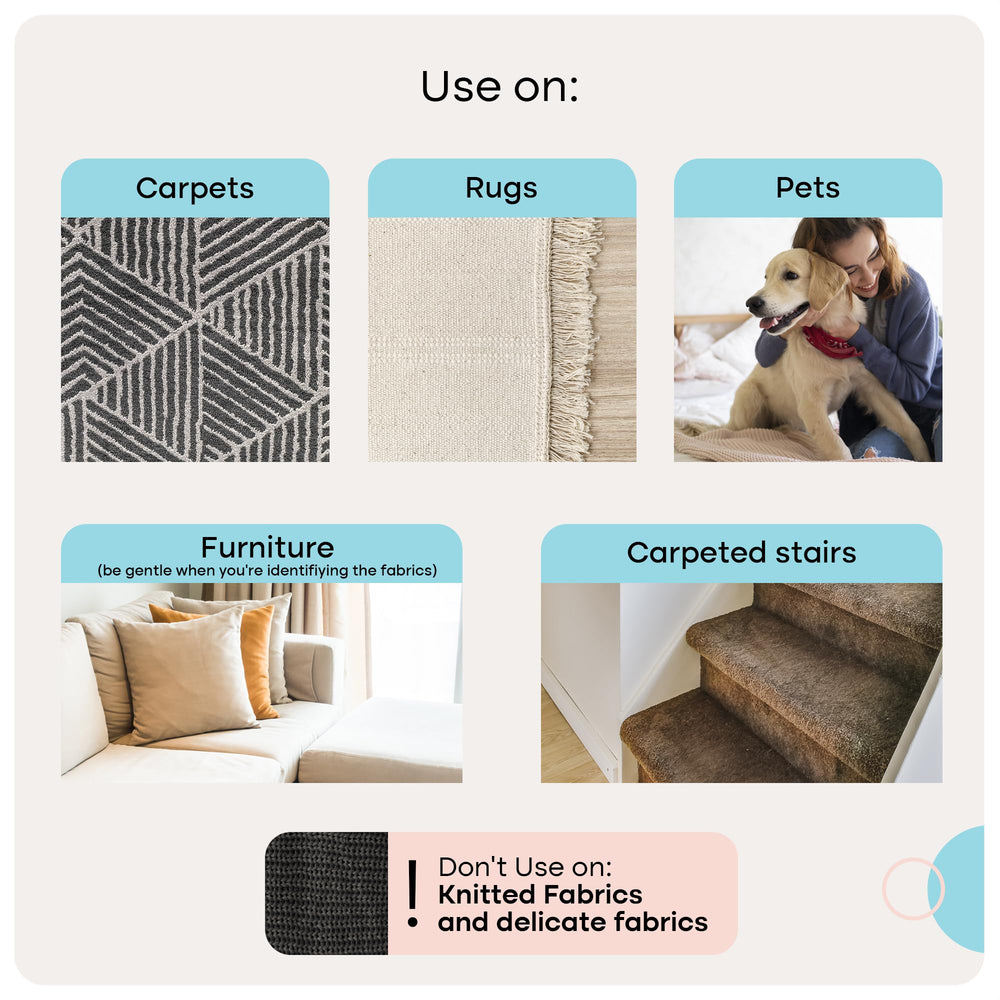Uproot Clean comparaison taille main pour démontrer ergonomie et portée