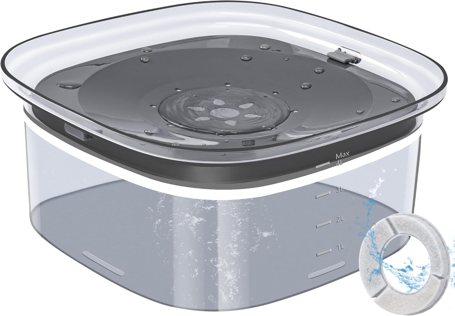 UPSKY abreuvoir 4L face avant montrant grande capacité et design compact
