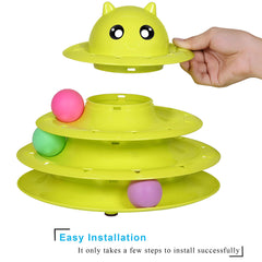 UPSKY boules colorées en mouvement stimulant instinct de chasse