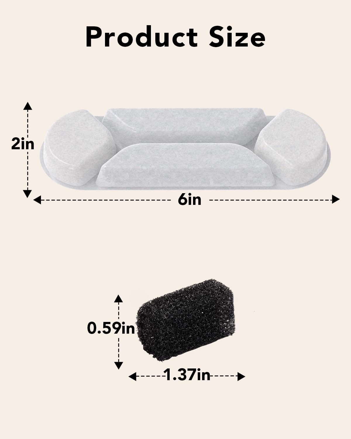 UPSKY filtre gros plan montrant couches filtrantes pour meilleure eau