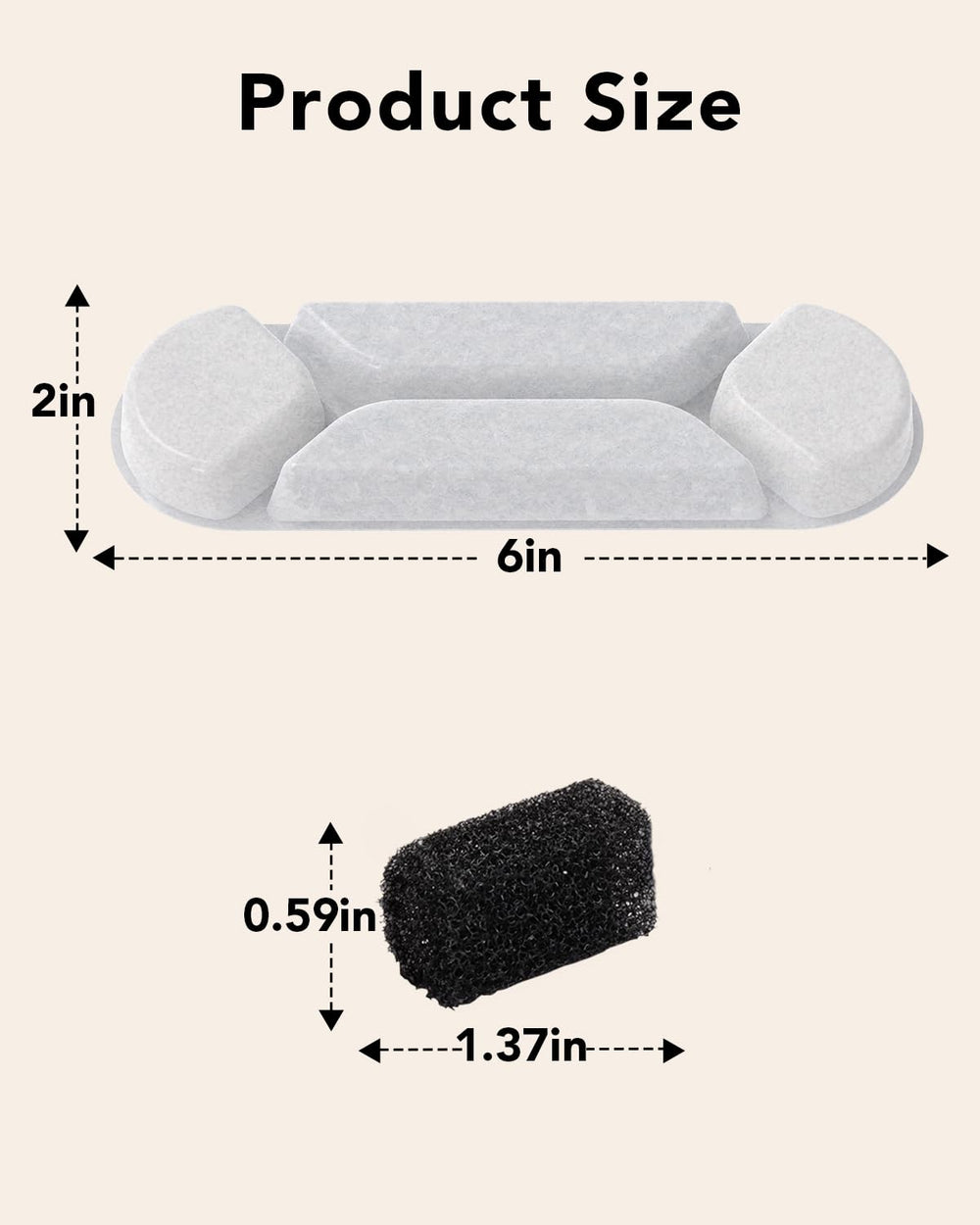 UPSKY filtre gros plan montrant couches filtrantes pour meilleure eau