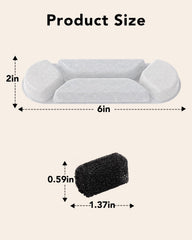 UPSKY filtre gros plan montrant couches filtrantes pour meilleure eau