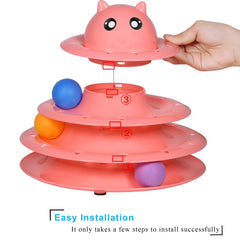 UPSKY gros plan sur une balle colorée pour éveiller l'instinct de chasse