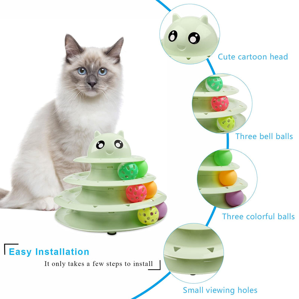 UPSKY chat jouant au tourniquet démontrant activité autonome et divertissement sûr