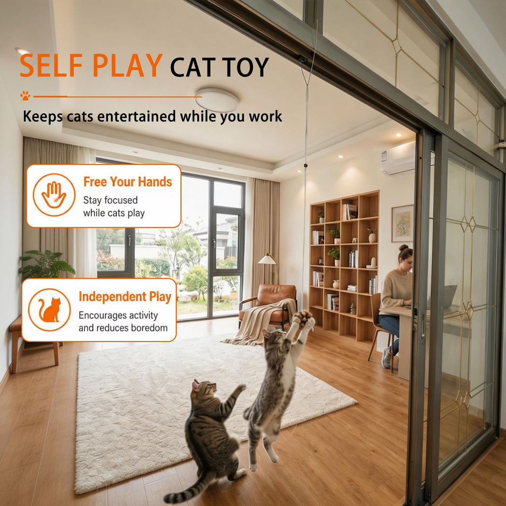 URMYONLY jouet suspendu installé sur porte facilite le jeu autonome