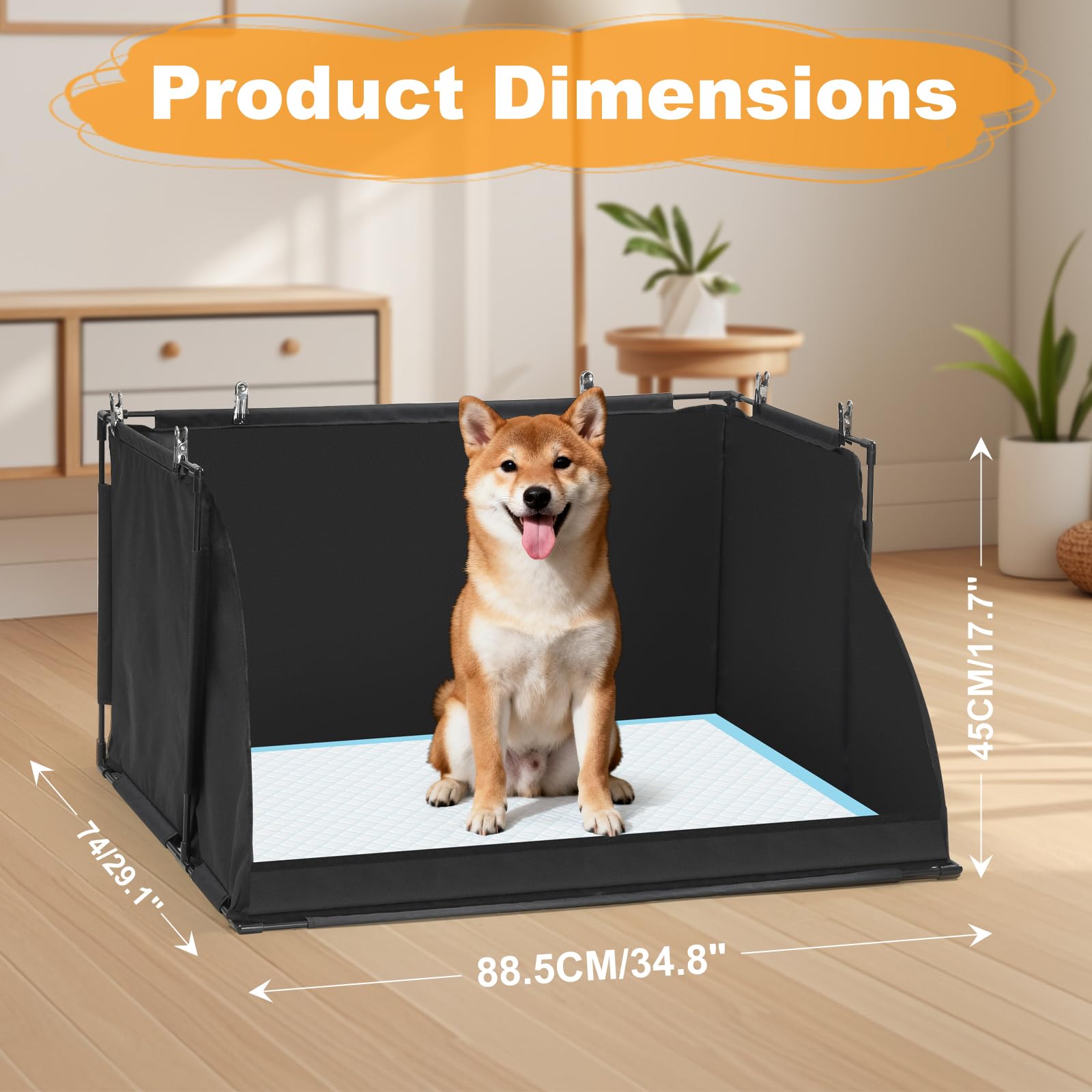 Uross détail des parois hautes montrant protection anti-projection efficace
