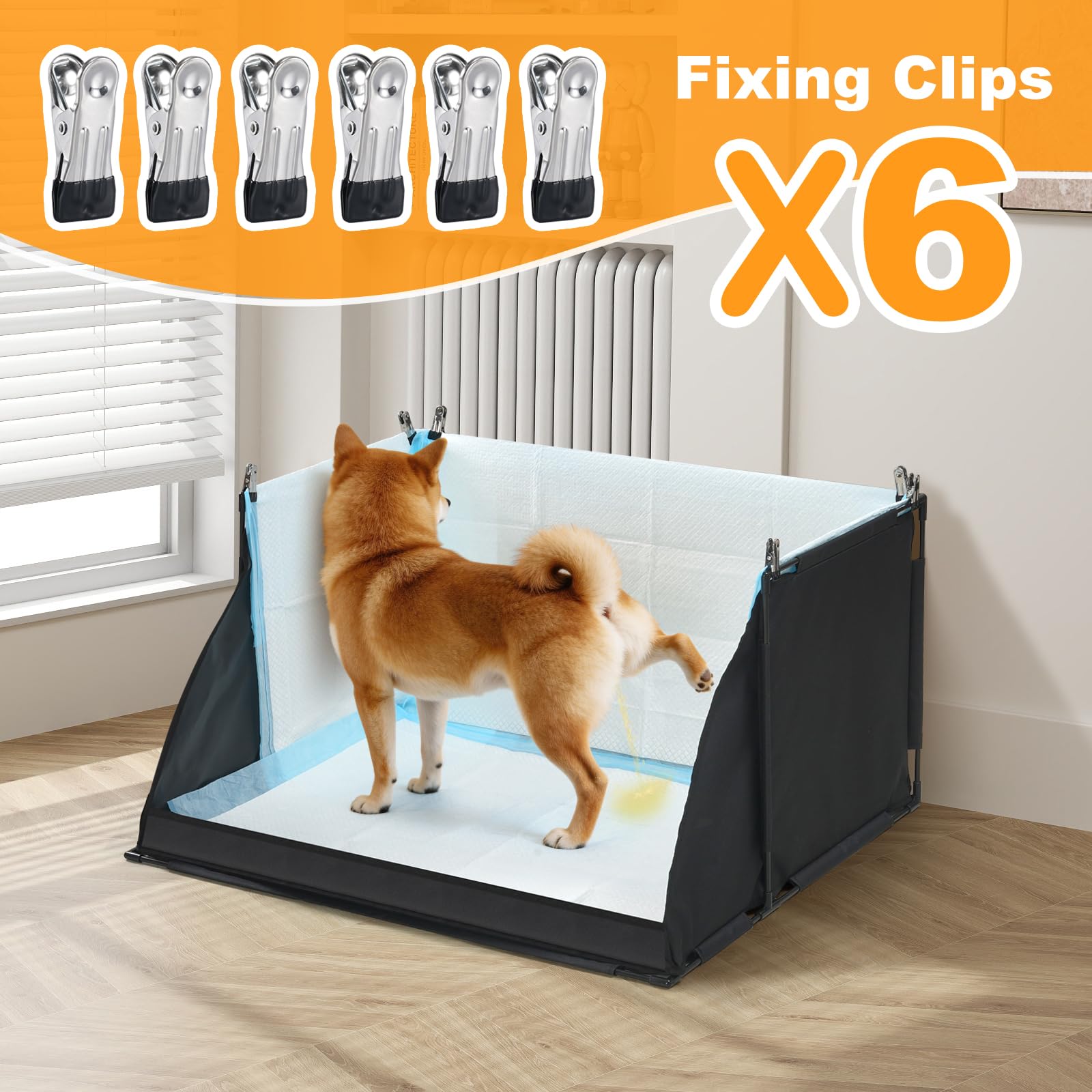 Uross station installée en appartement créant un coin propre pour chien