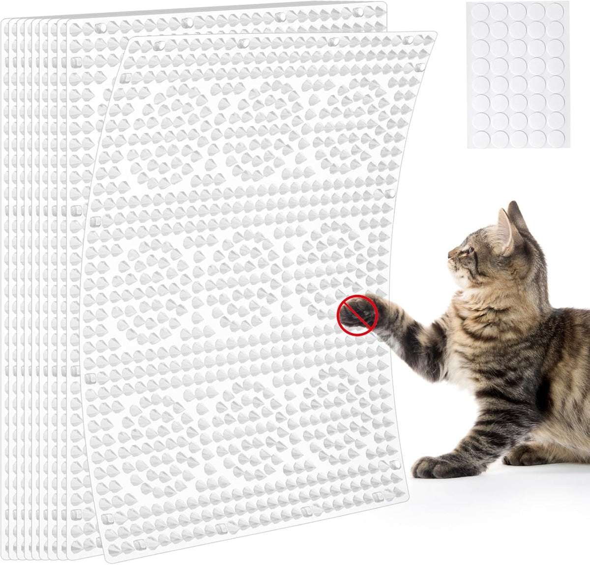 Uross lot de 15 tapis octogonaux pour protection surfaces, pratique et complet