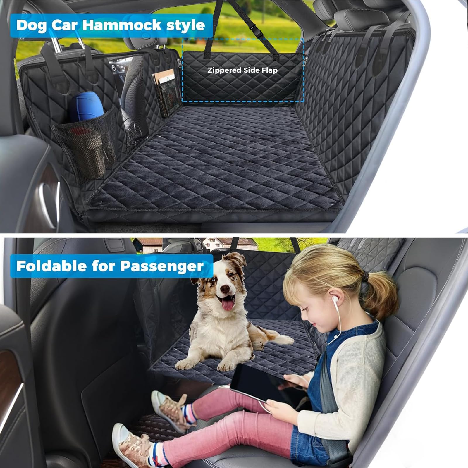 URPOWER fenêtre mesh permet contact visuel réduit anxiété chien