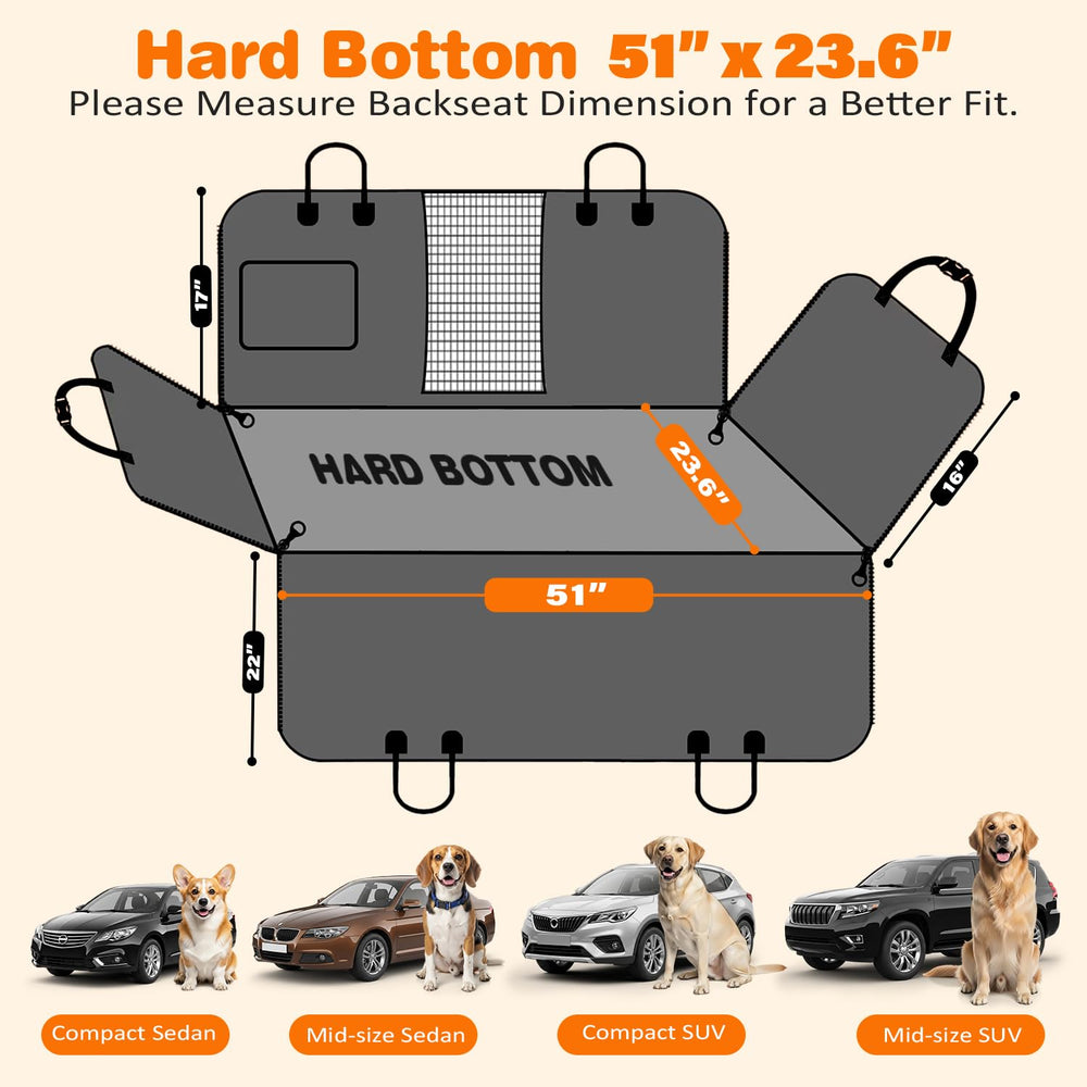 URPOWER housse en usage avec chien détendu augmentant l'espace disponible