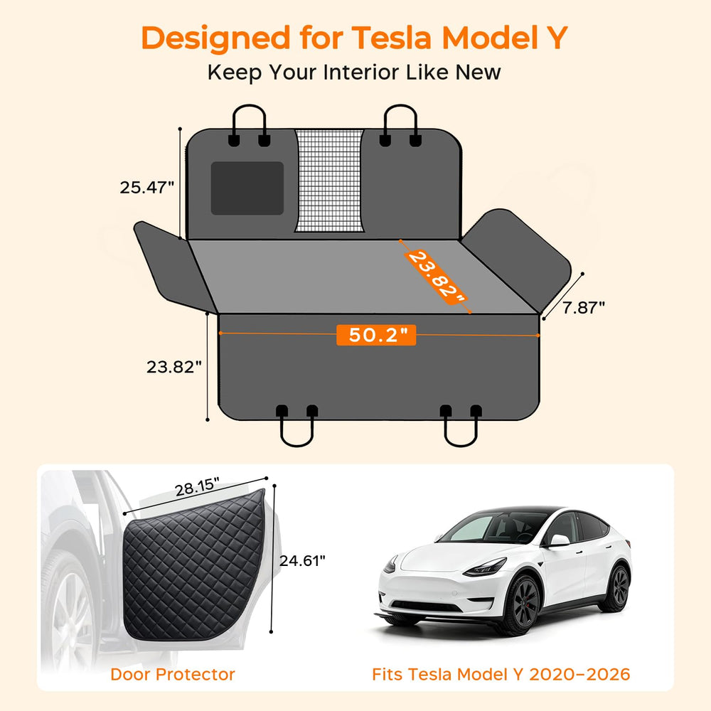 URPOWER protection de porte détachable en place, accès facile pour animal
