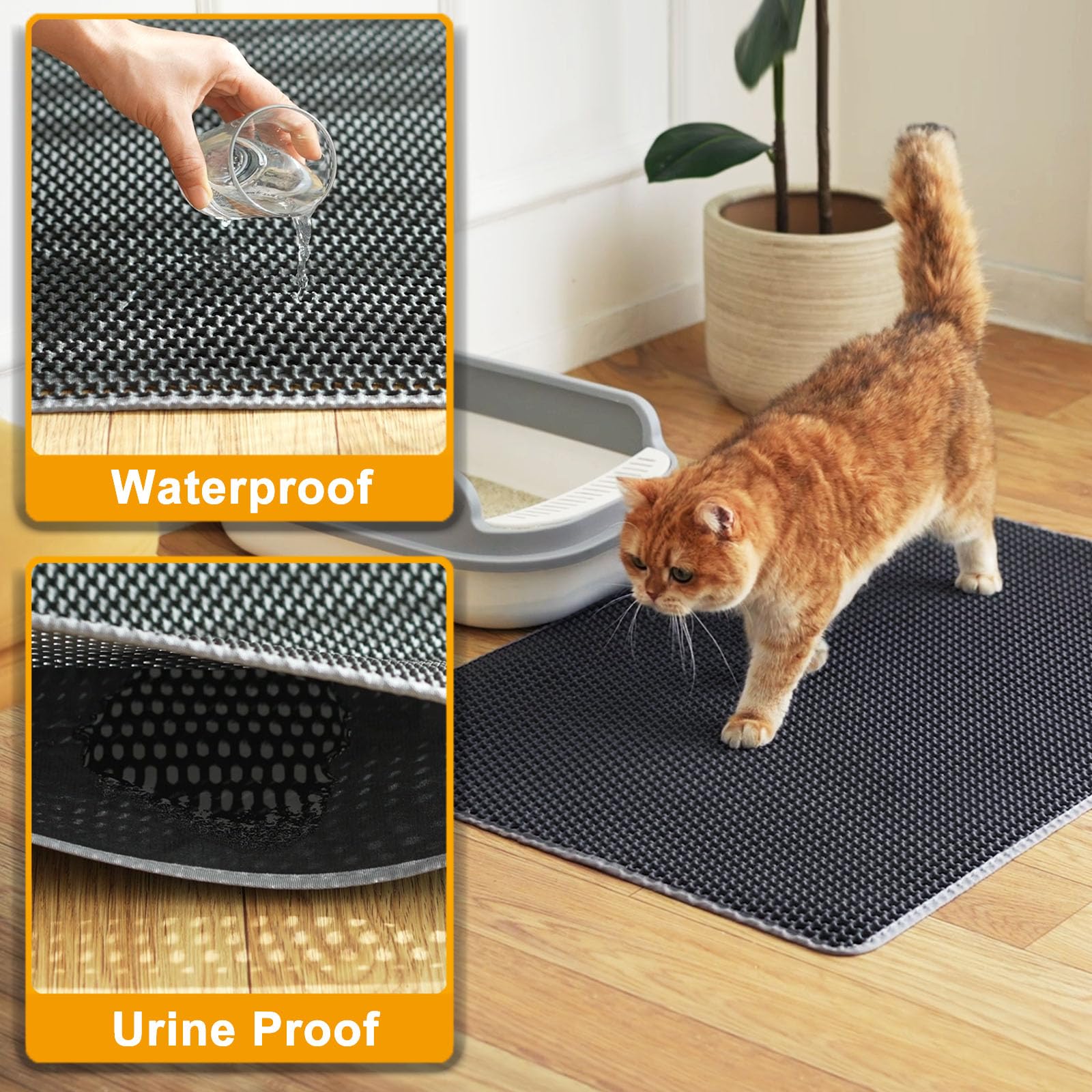 USHARP vue de la face inférieure imperméable protégeant contre l'urine