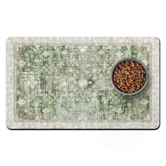 Usnfhcaw tapis face avant montrant gamelles et protection du sol