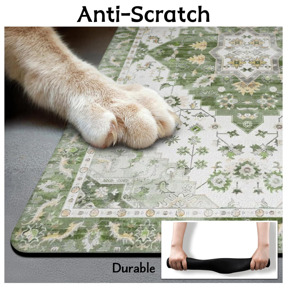 Usnfhcaw tapis roulé facile à transporter pour sorties ou voyages