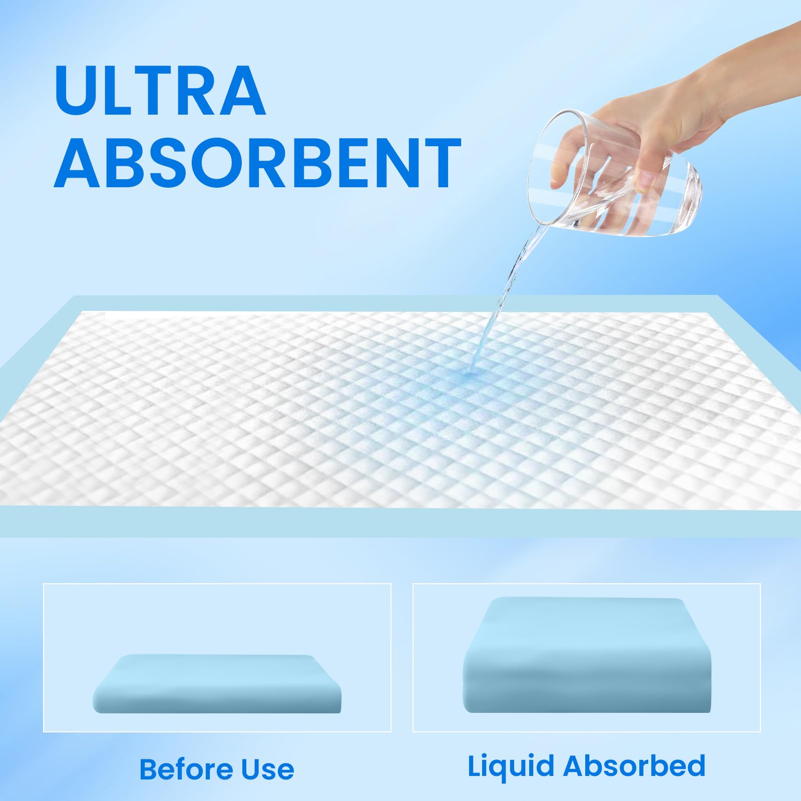 UUMEE tapis en usage avec chiot aidant à l'apprentissage de la propreté