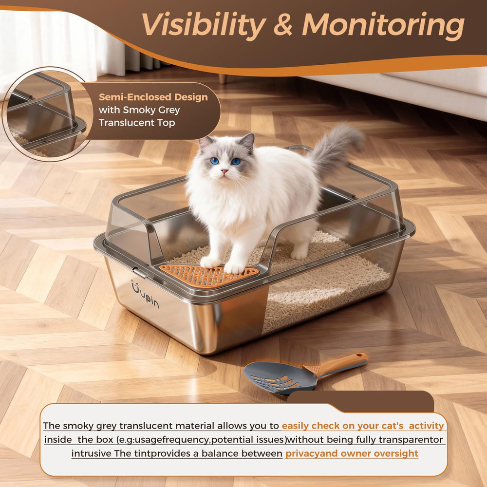 Uupin comparaison taille chat montrant dimensions XXL et confort pour grands chats