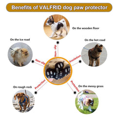 VALFRID détail des picots caoutchouc pour meilleure adhérence