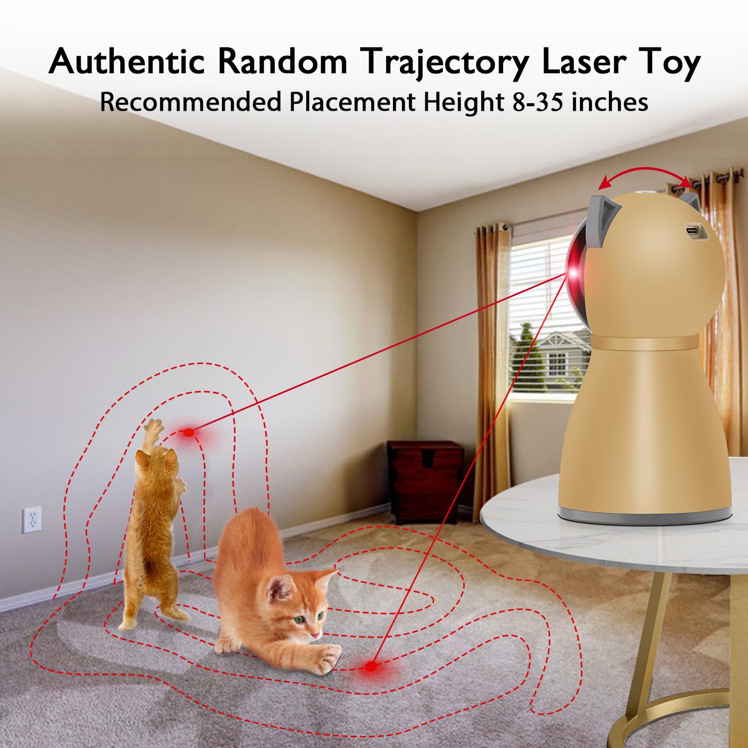 Valonii gros plan de la tête laser pour mouvement aléatoire captivant
