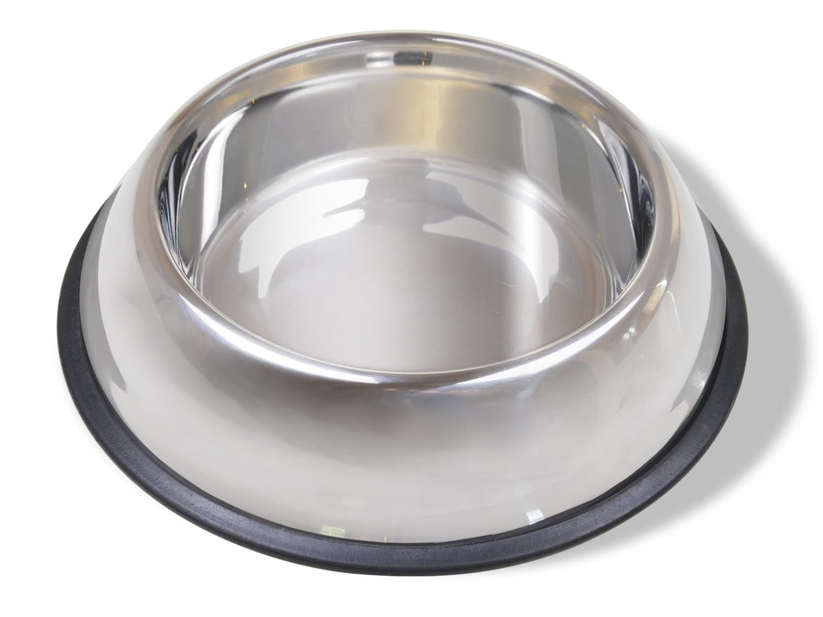 Van Ness bol inox face avant montrant la capacité et la finition polie pour durabilité