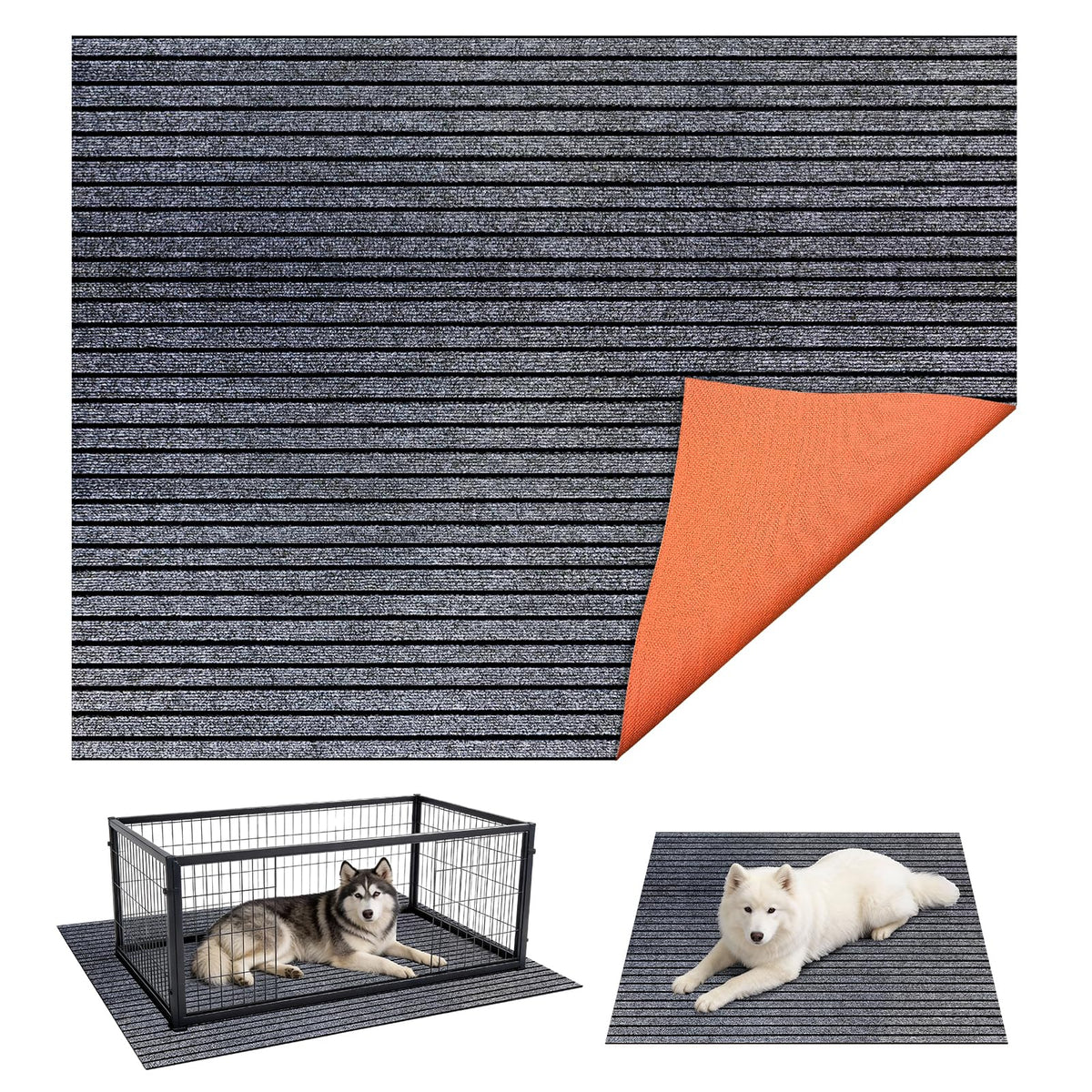 varrisin tapis face avant sous cage protège le sol
