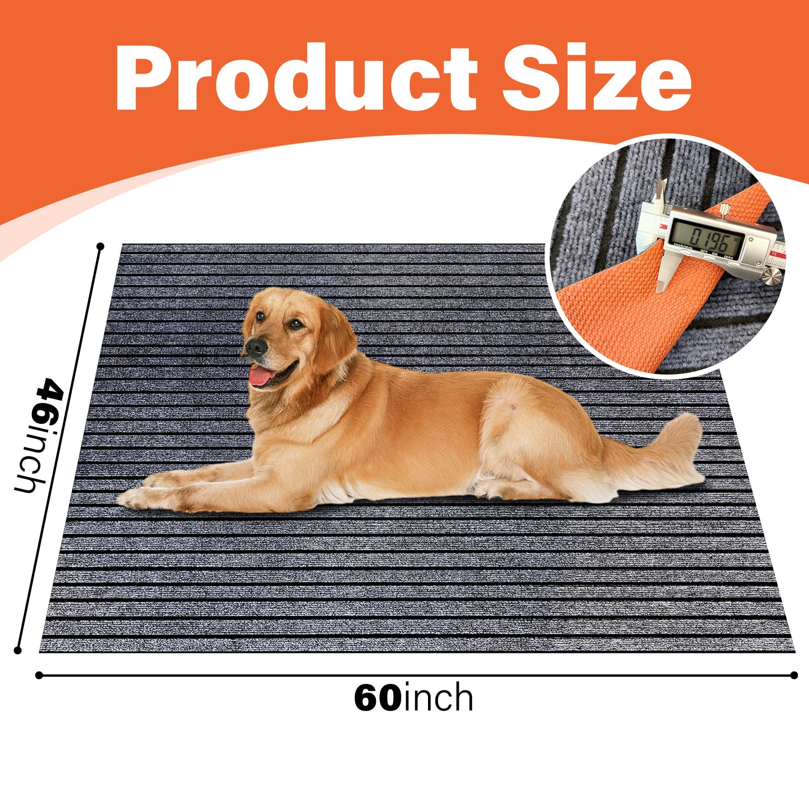 varrisin tapis texture supérieure absorbe l'humidité rapidement