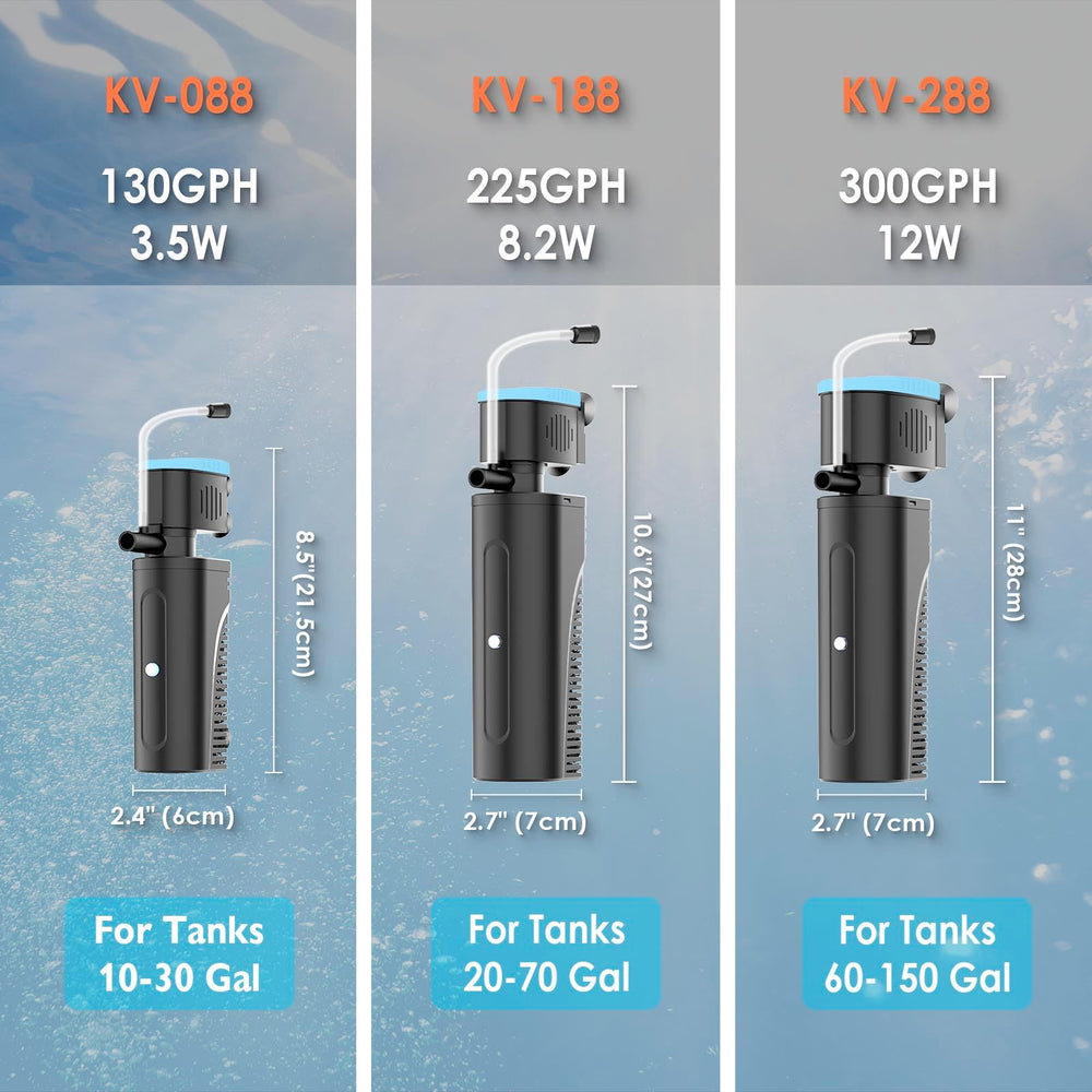 VCRAZE filtre U - V tuyau et régulateur montrant réglage d’air pratique