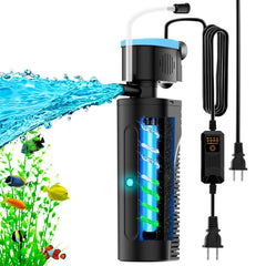VCRAZE filtre U - V vue devant montrant design compact et installation facile