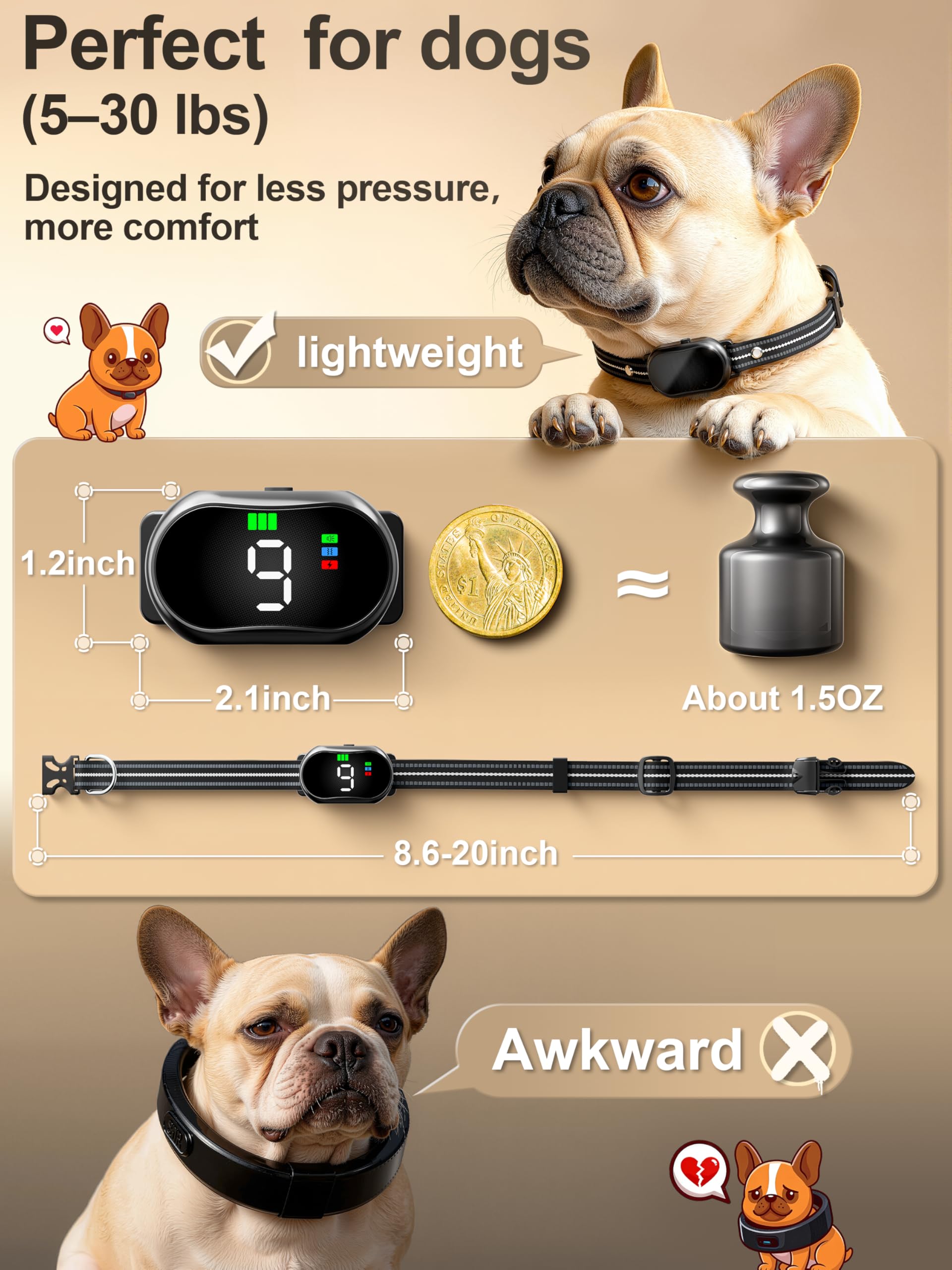 Veconix collier sous pluie démontrant étanchéité IP67 et durabilité
