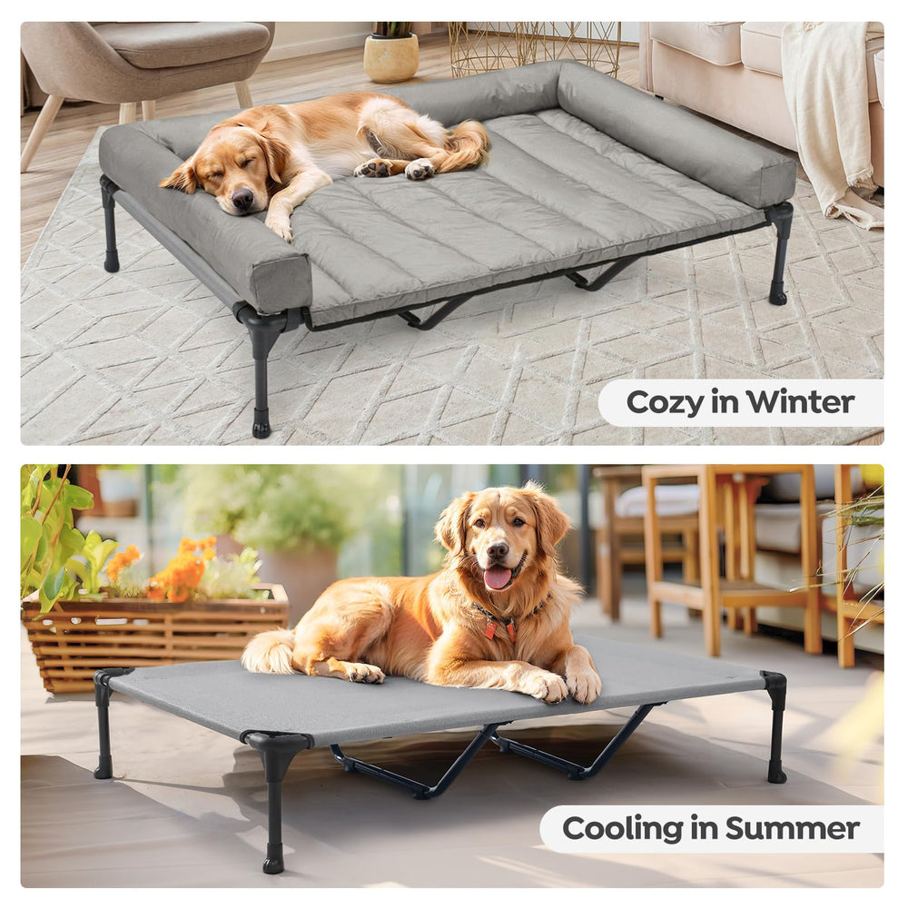 Veehoo comparaison taille montrant capacité pour grands chiens