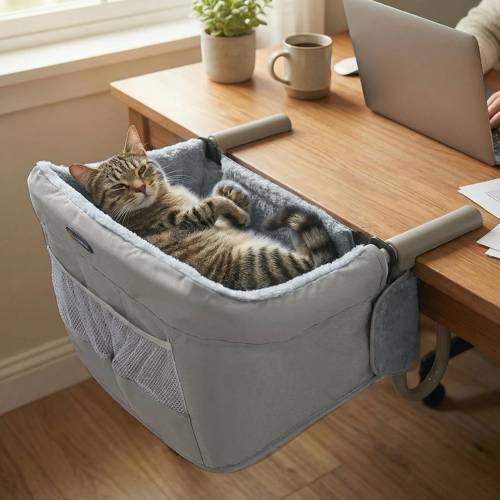 Veehoo lit-de-bureau vue avant montrant design et maintien, confort immédiat