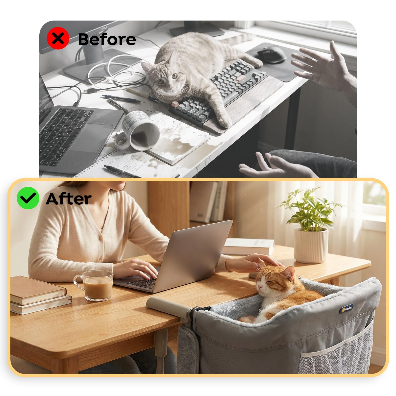 Veehoo housse ouverte avec zip, nettoyage facile et rapide