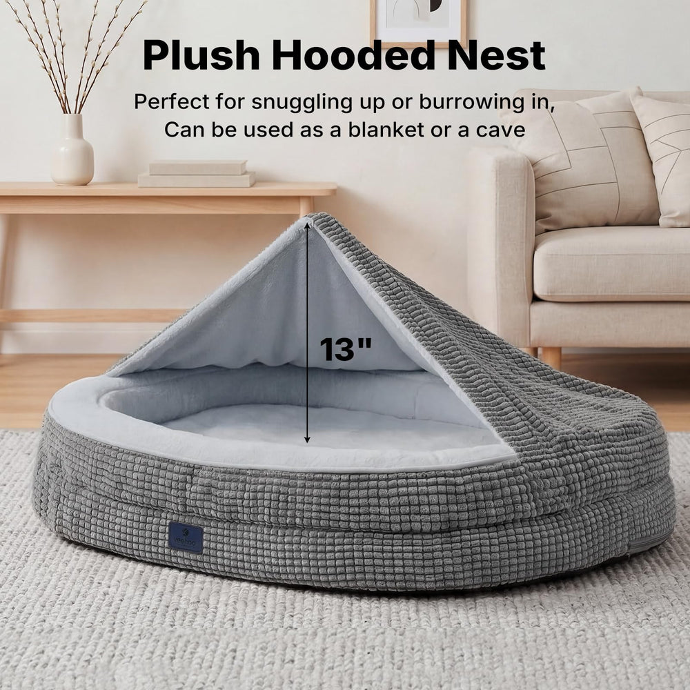 Veehoo coupe mousse egg-crate 4 pouces pour soutien orthopédique