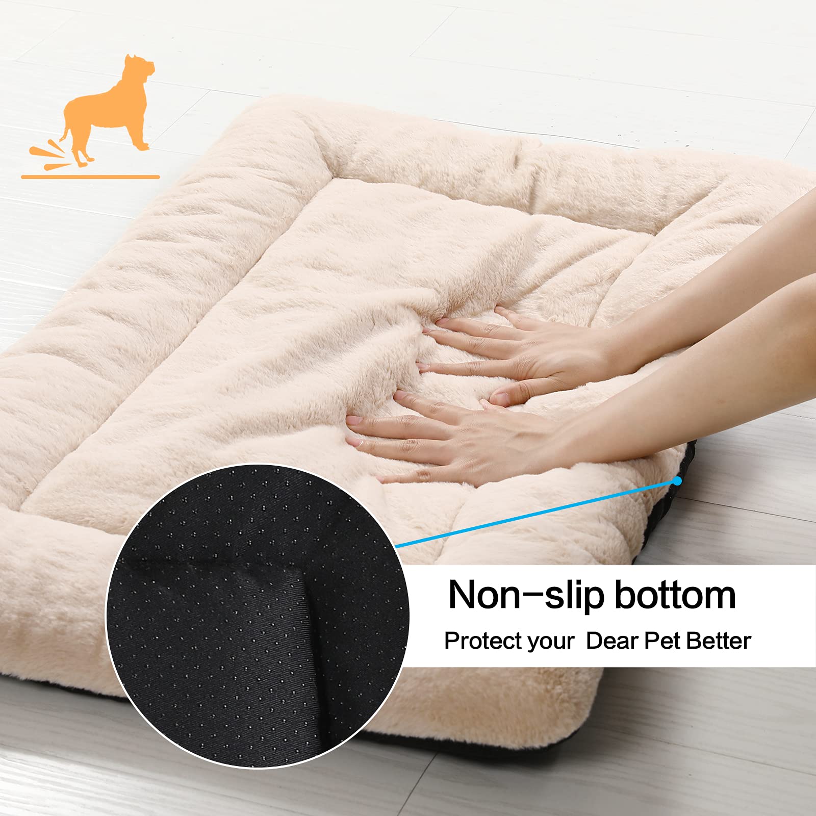 VERZEY tapis crème dans salon pour un couchage confortable et élégant