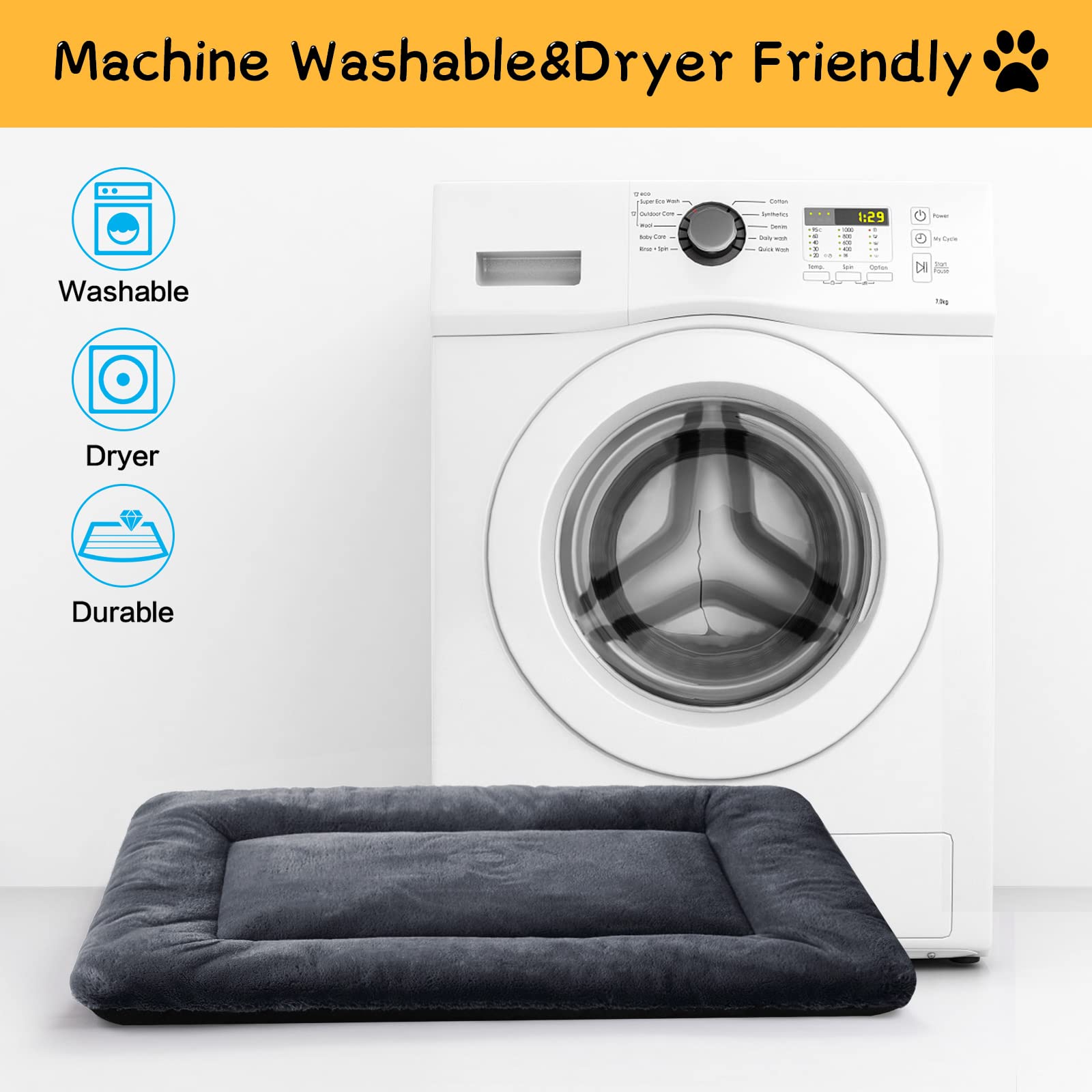 Tapis VERZEY plié montrant portabilité et facilité de transport