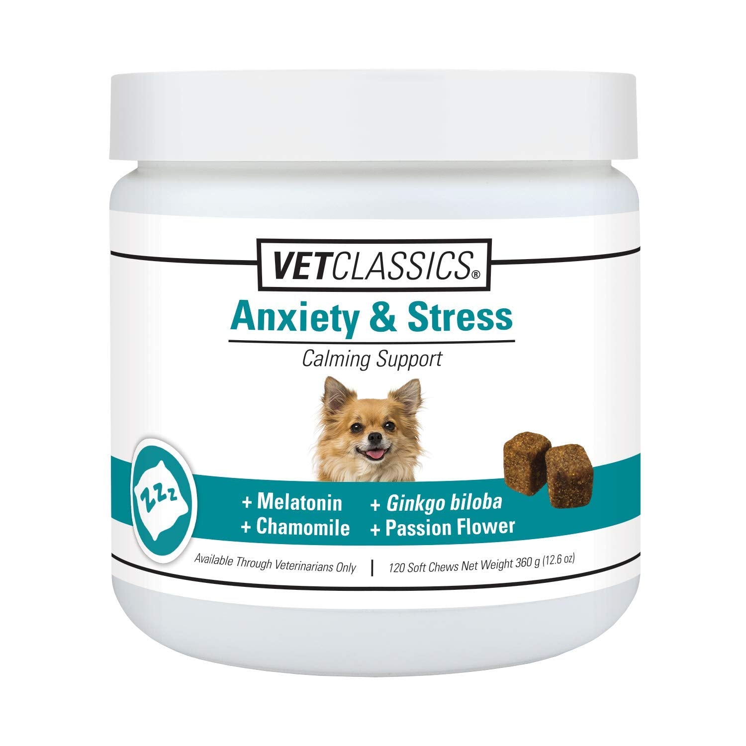Vet Classics emballage 120 mastics pour administration facile et stockage pratique