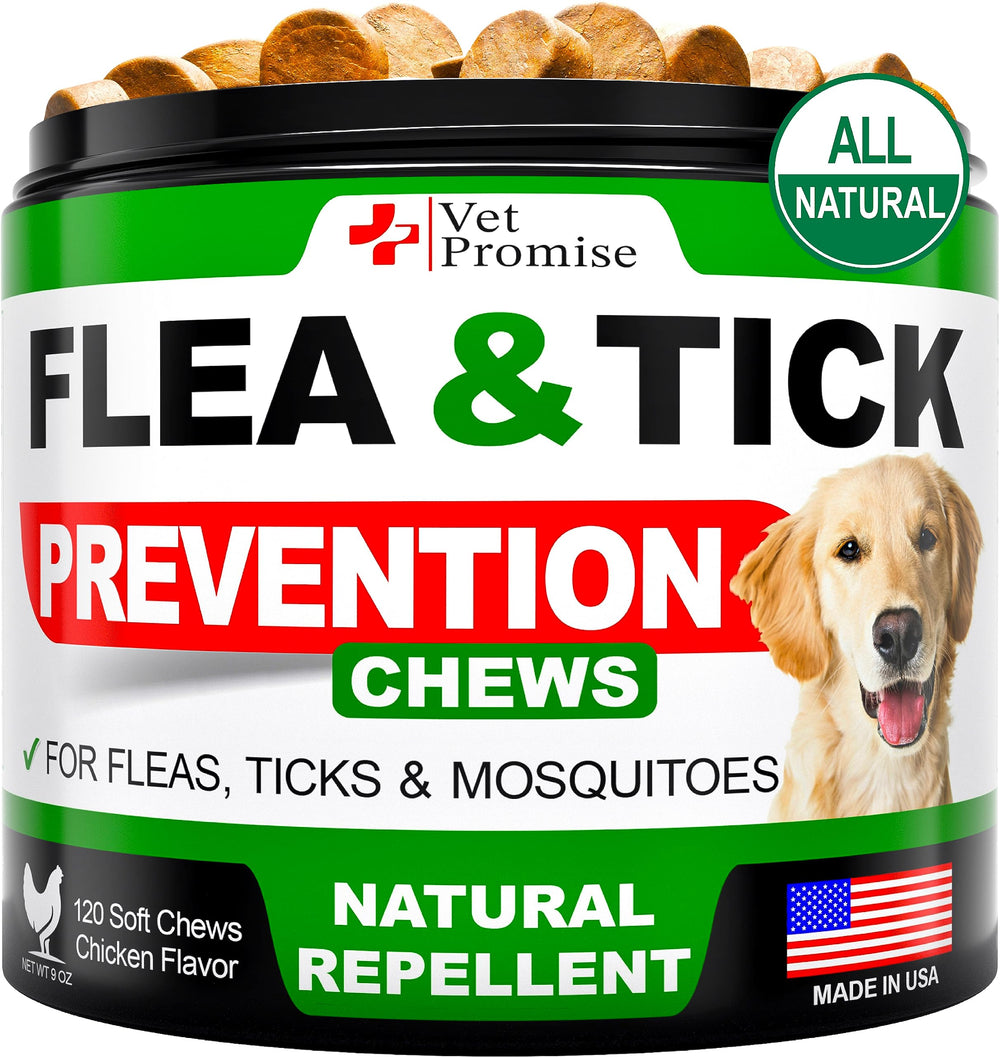 Vet Promise emballage avant montrant le produit et bénéfice prévention naturelle