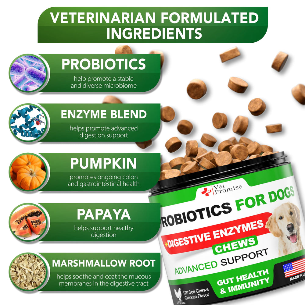 Vet Promise texture du comprimé illustrant ingrédients naturels et qualité