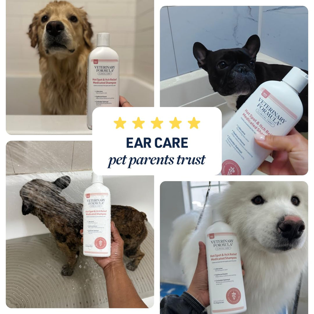 Veterinary Formula chien calme et pelage brillant après utilisation pour bien-être